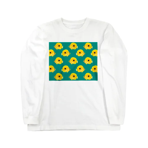ウミヅキチョウチョウオ Long Sleeve T-Shirt