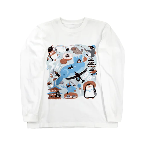 滋賀ペンギン Long Sleeve T-Shirt