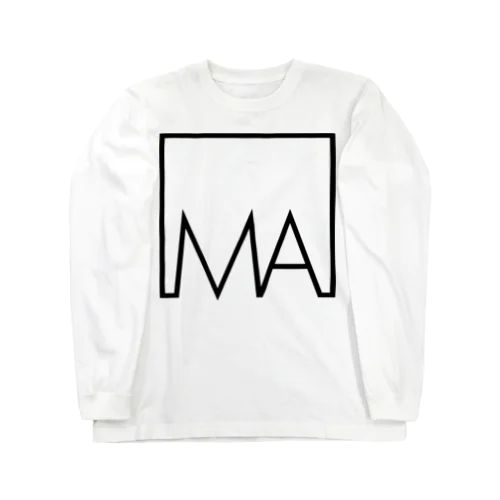 デカプリントロゴ collar.0 Tシャツ Long Sleeve T-Shirt