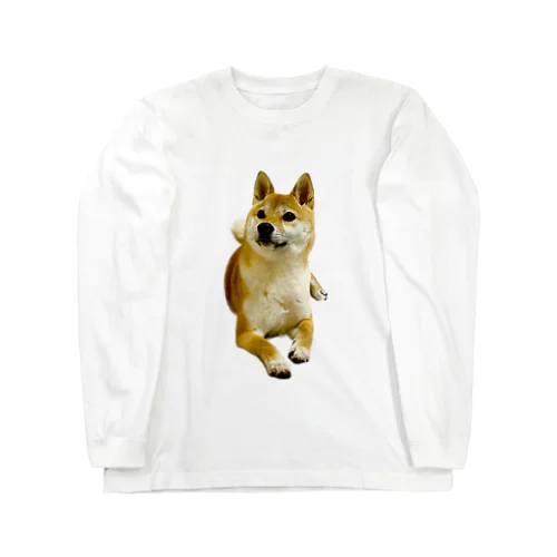 柴犬おかゆ Long Sleeve T-Shirt