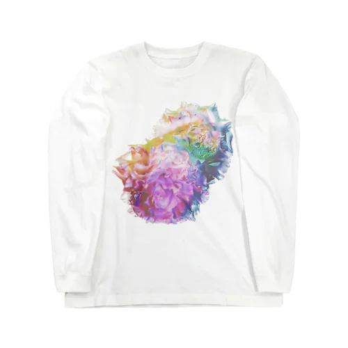 Rainbow Carnation Long Sleeve T-Shirt