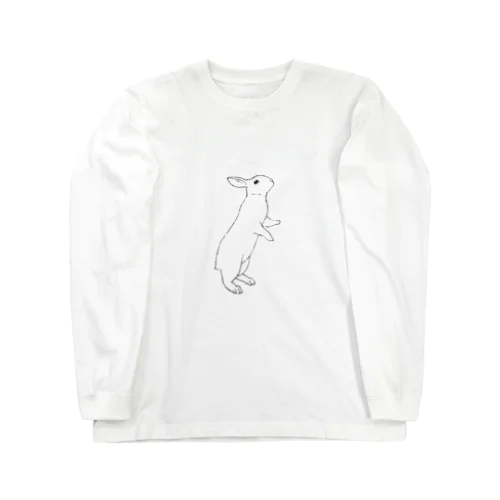 立っち うさぎ Long Sleeve T-Shirt