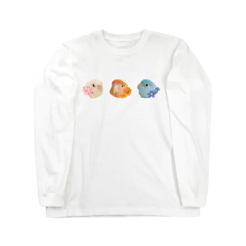 いろとりドリ Long Sleeve T-Shirt