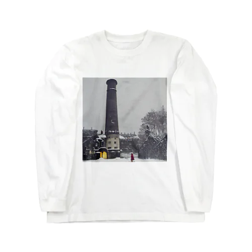 塔と少女 Long Sleeve T-Shirt