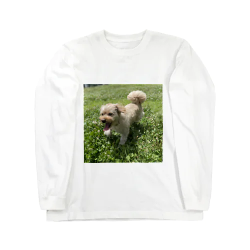 ポメプーのシャロン Long Sleeve T-Shirt