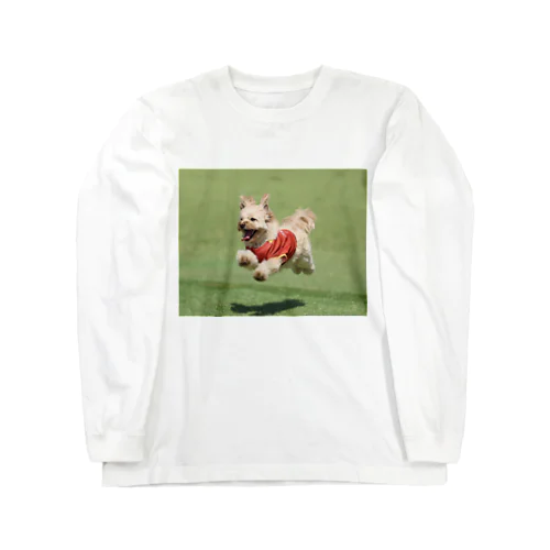 ポメプーのシャロン Long Sleeve T-Shirt