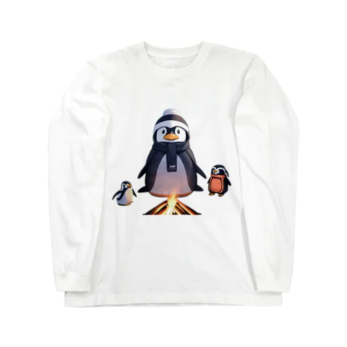 ペンギンサバイバル術 Long Sleeve T-Shirt