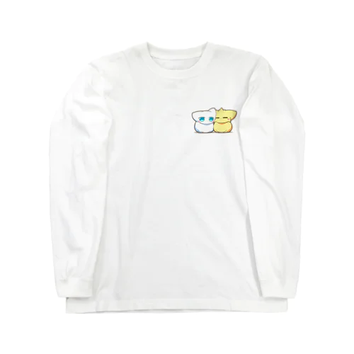 香箱座り【ニャン＆きいニャン】 Long Sleeve T-Shirt