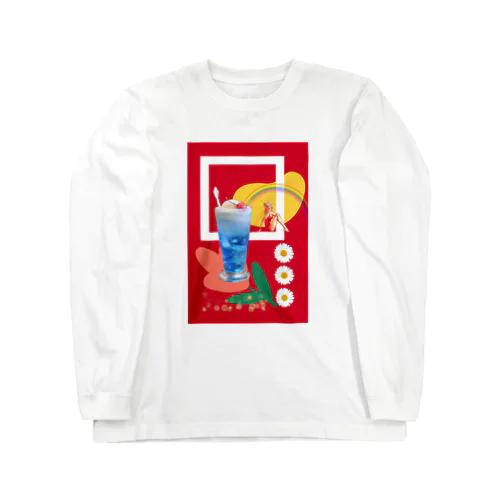 青いクリームソーダ✤ Long Sleeve T-Shirt