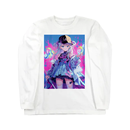 ストリートアイスレインボーガール Long Sleeve T-Shirt