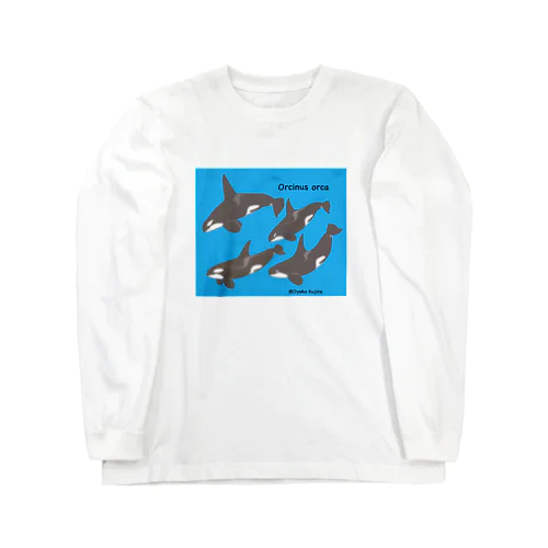 シャチ南極エコタイプ Long Sleeve T-Shirt