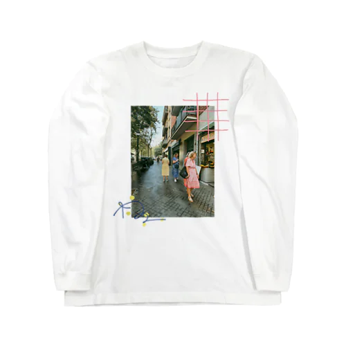 pastel girls (rakugaki ver.) Long Sleeve T-Shirt