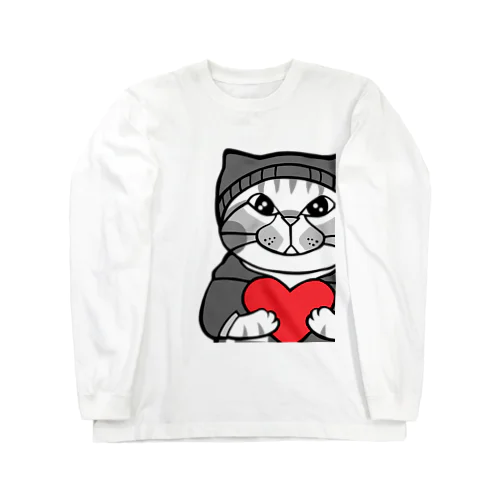 Street Cool Cat ロンT Long Sleeve T-Shirt