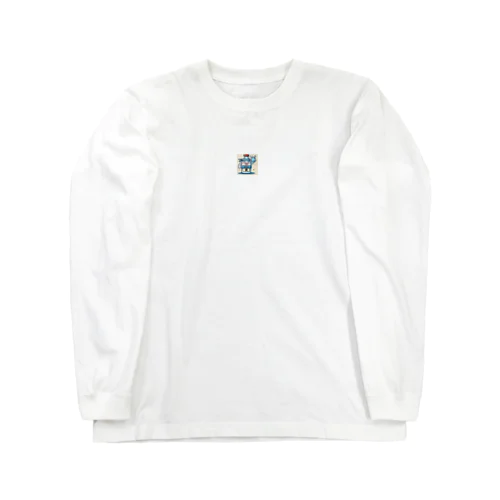 ニコニコ一升瓶くん Long Sleeve T-Shirt