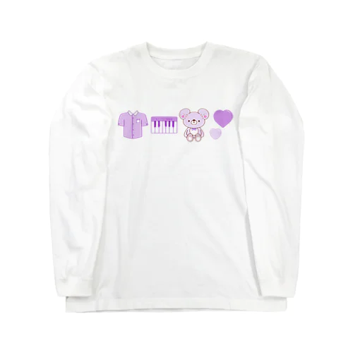 ITEM's PURPLE TYPE-A Long Sleeve T-Shirt