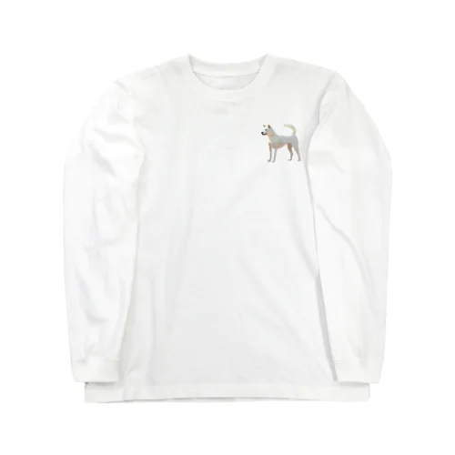 紀州犬 Long Sleeve T-Shirt
