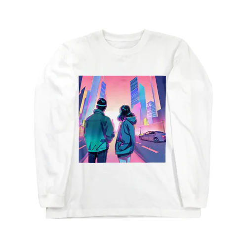カップル Long Sleeve T-Shirt