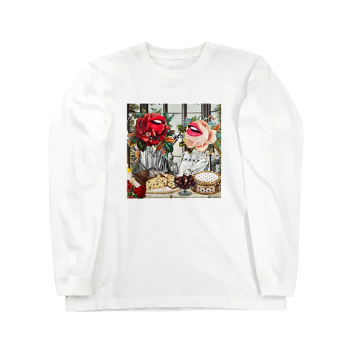 薔薇のランチ Long Sleeve T-Shirt