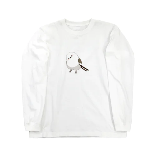 エナガのいる日常（カラー） Long Sleeve T-Shirt