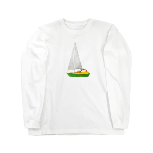 ヨット Long Sleeve T-Shirt