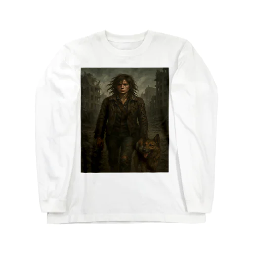 荒野で生きる Long Sleeve T-Shirt