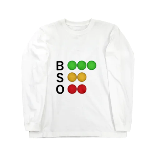 T-ランナー走る Long Sleeve T-Shirt