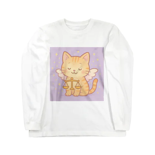LunaLibra（ルナリブラ） 〜天秤の天使ねこ〜 Long Sleeve T-Shirt