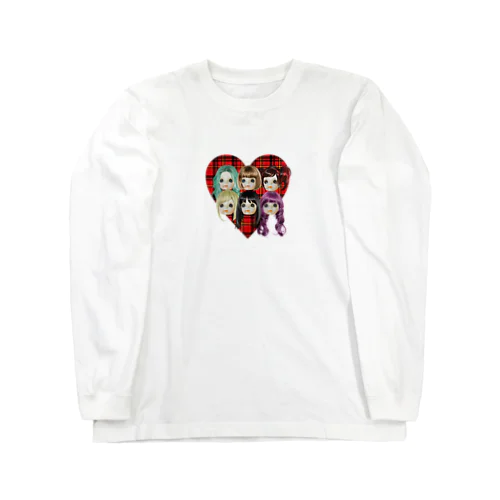 タータンチェックを脱がさないで Long Sleeve T-Shirt