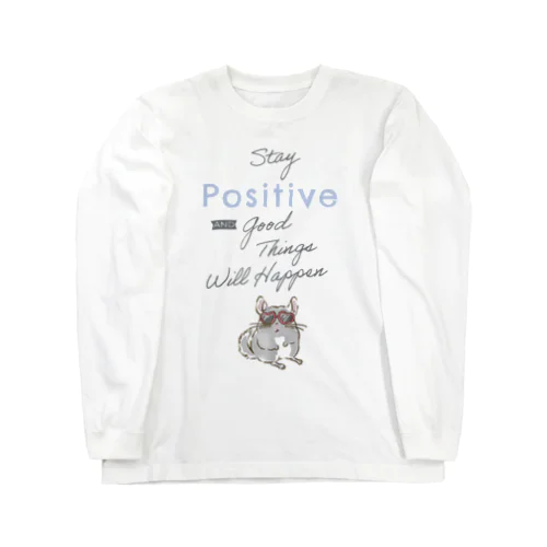 サングラスチンチラちゃん Long Sleeve T-Shirt