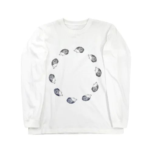 ぐるぐるハリネズミ Long Sleeve T-Shirt
