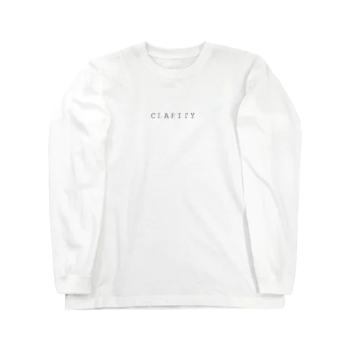 CLARITY logo Long Sleeve T-Shirt