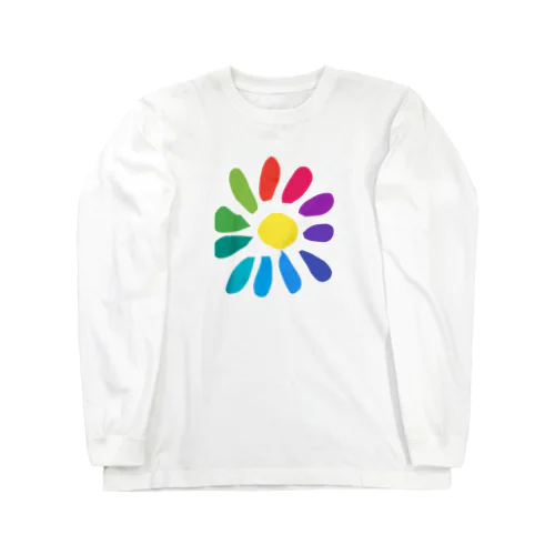 サンフラワー Long Sleeve T-Shirt