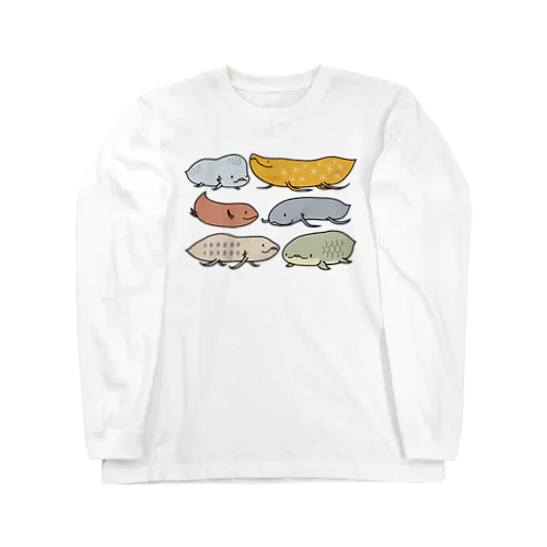 魚」ロングスリーブTシャツの通販 ∞ SUZURI（スズリ）