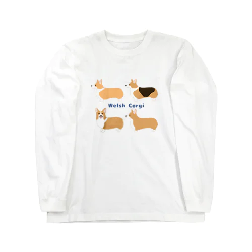 コーギー」ロングスリーブTシャツの通販 ∞ SUZURI（スズリ）