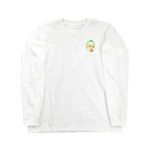ミニミニ俺の顔を見ろ！！！！ Long Sleeve T-Shirt