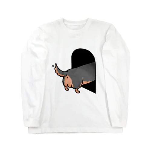 ミニチュアダックスフンド」ロングスリーブTシャツの通販