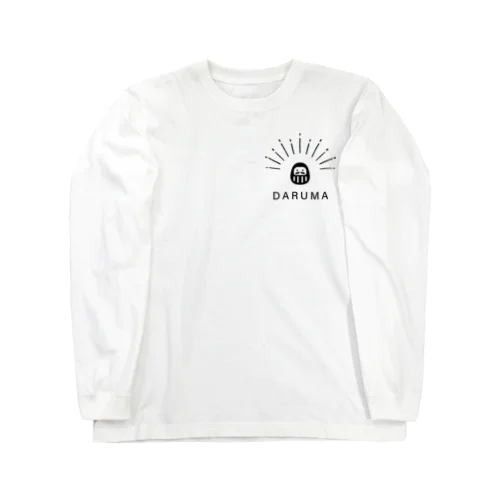 だるま後光 Long Sleeve T-Shirt