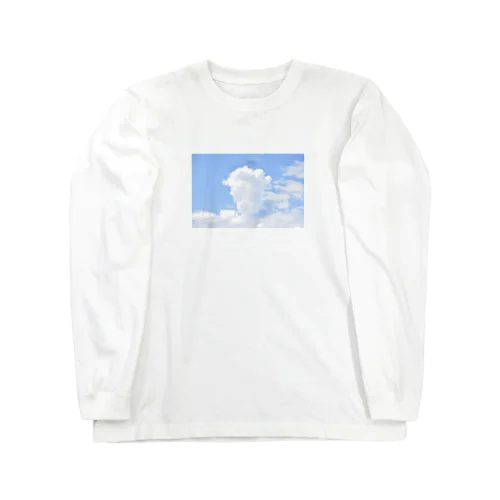 クリームソーダな空 Long Sleeve T-Shirt