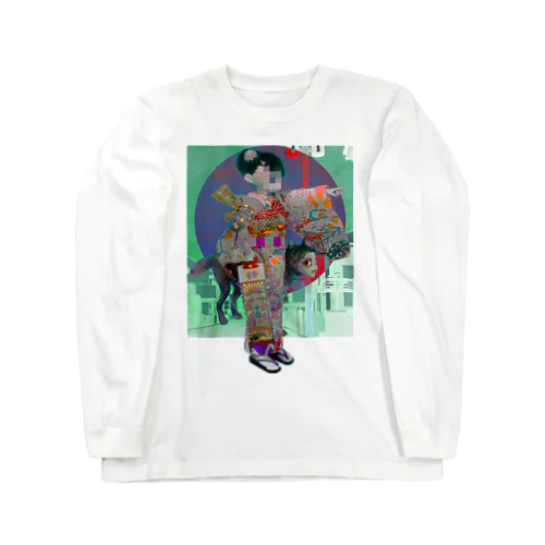 モザイ子 Long Sleeve T-Shirt