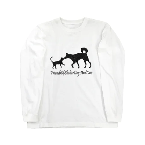保健所犬猫応援団 Long Sleeve T-Shirt