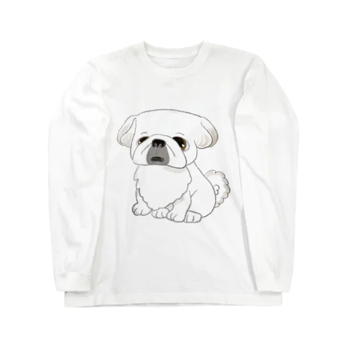 もっちりペキニーズ Long Sleeve T-Shirt