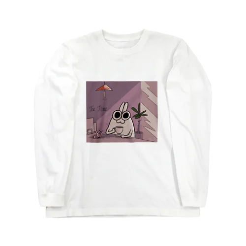 ティータイムラッピ Long Sleeve T-Shirt