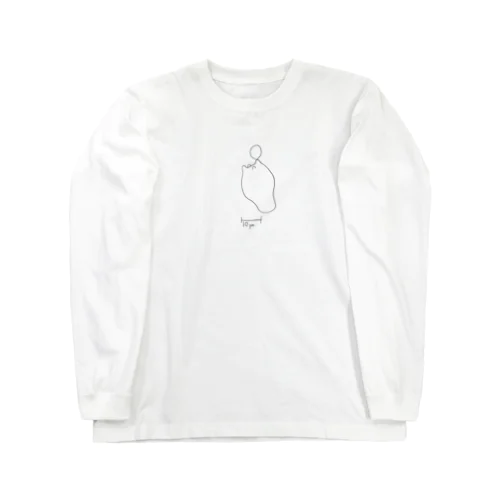 ずんぐりとした4胞子性の担子器 Long Sleeve T-Shirt