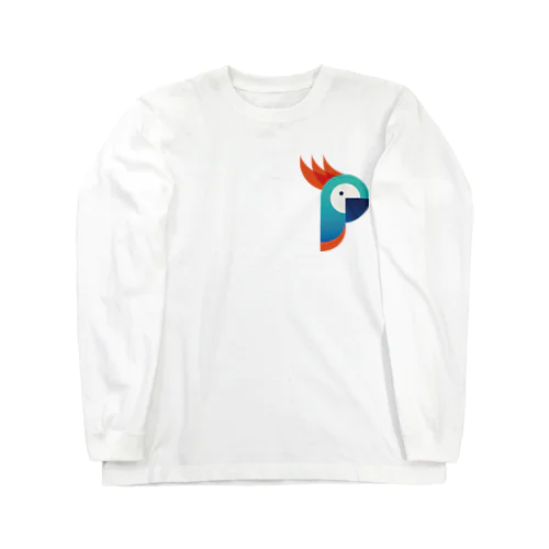 ロゴっぽいオウム Long Sleeve T-Shirt