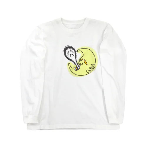 つき君 Long Sleeve T-Shirt