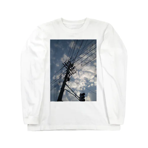 電線など　1224　13:06 Long Sleeve T-Shirt