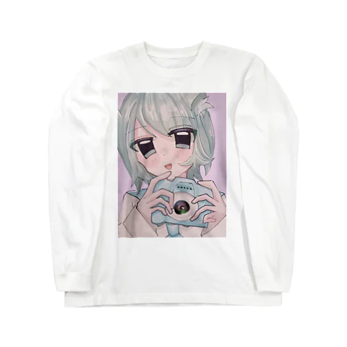 セーラー服ねこ Long Sleeve T-Shirt
