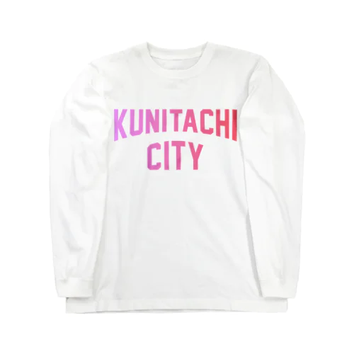 国立市 KUNITACHI CITY Long Sleeve T-Shirt