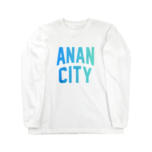 阿南市 ANAN CITY Long Sleeve T-Shirt