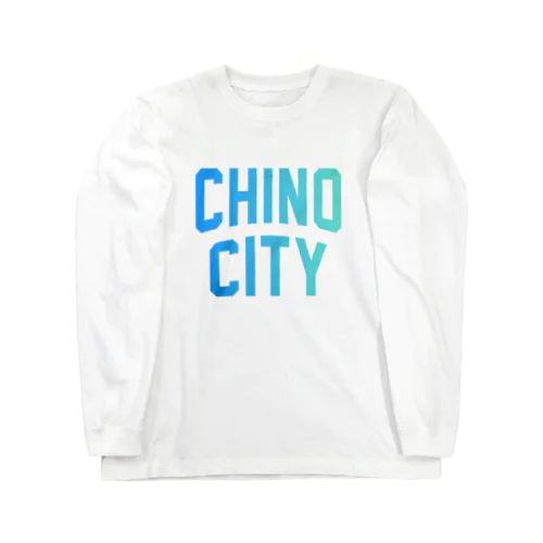 茅野市 CHINO CITY Long Sleeve T-Shirt